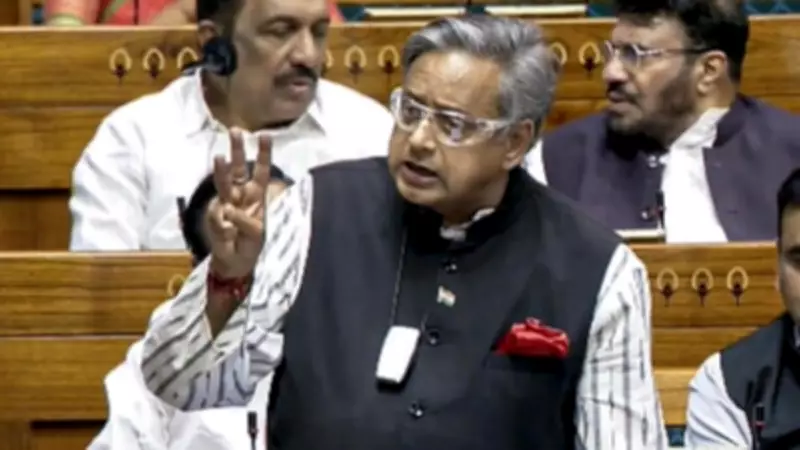 Tharoor Criticizes Government, Calls Delimitation 'Political Demonetisation'