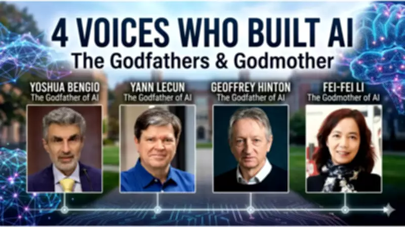 The Godfathers and Godmother of AI: The Pioneers Who Built the Future