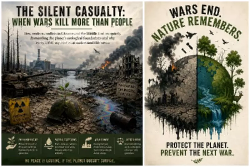 The Silent Casualty: How Wars Devastate the Environment Beyond Human Loss