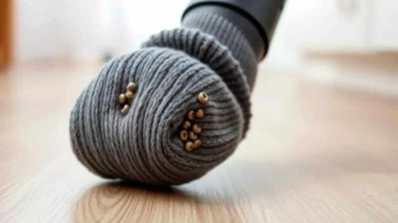 The Sock Vacuum Hack: A Scientific Trick to Retrieve Lost Small Items