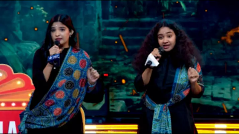 Theertha & Swarna Electrify Star Singer with Folk Rendition, Win Golden Star