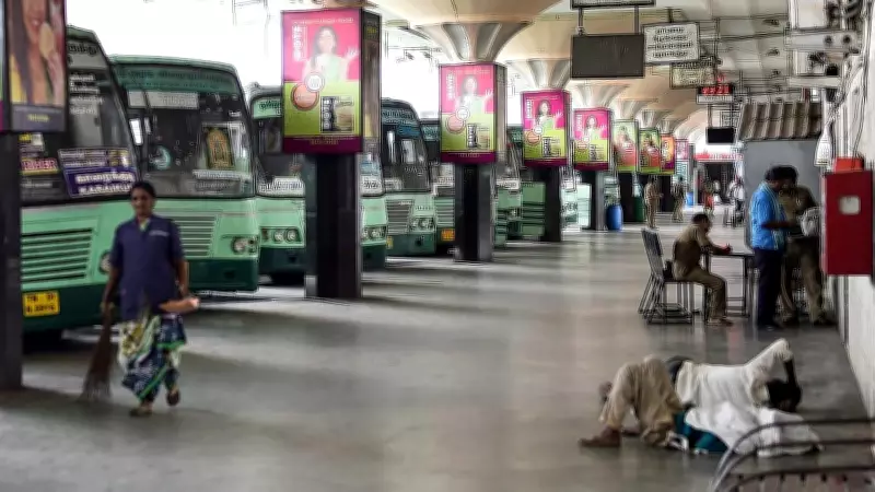 Thousands of Voters Stranded in Chennai Due to Bus Service Failures on Election Eve