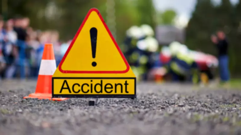 Three killed as speeding car hits truck repair workers in Munger