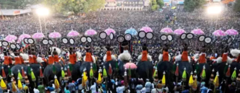 Thrissur Pooram Faces Heatwave Challenge: 20 Lakh Devotees, Elephants at Risk