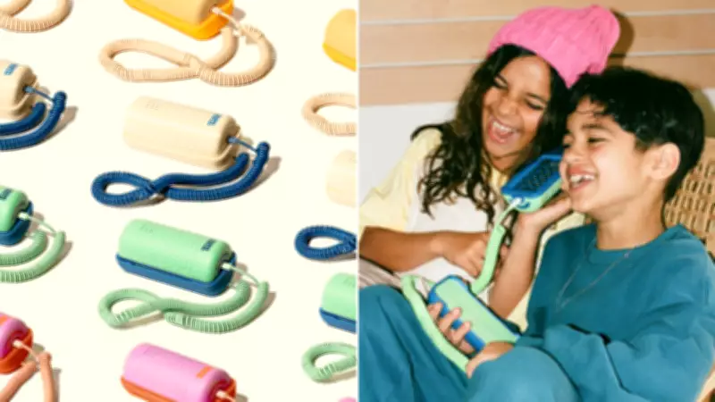 Tin Can Landline Phone Helps Kids Cut Smartphone Screen Time