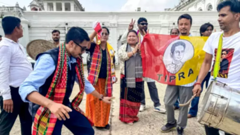 TIPRA Motha Sweeps Tripura ADC Polls, BJP Reduced to 4 Seats Amid Alliance Rift