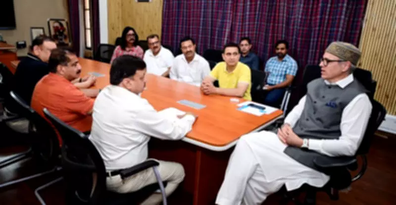 Trade Delegation Meets Omar Abdullah, Discusses Industry Concerns in Jammu and Kashmir