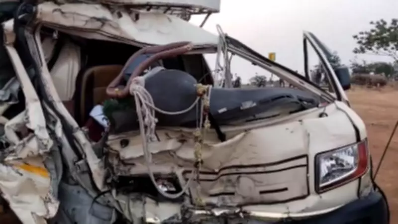 Tragic Road Accident in Andhra Pradesh Claims Eight Devotees' Lives