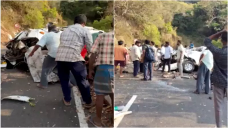 Tragic Van Crash at Valparai Hairpin Bend Claims Multiple Lives in Coimbatore