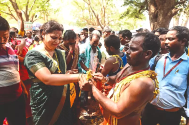 Transgender Women Reenact Mahabharata Legend at Koovagam Festival