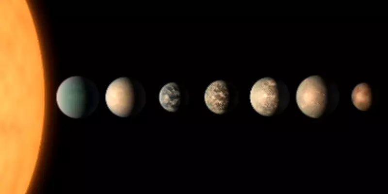 TRAPPIST-1 Exoplanets Reveal Extreme Day-Night Temperature Divide