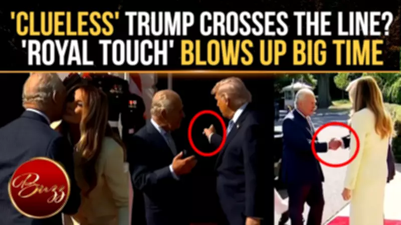 Trump Accused of Breaking Royal Protocol with King Charles III