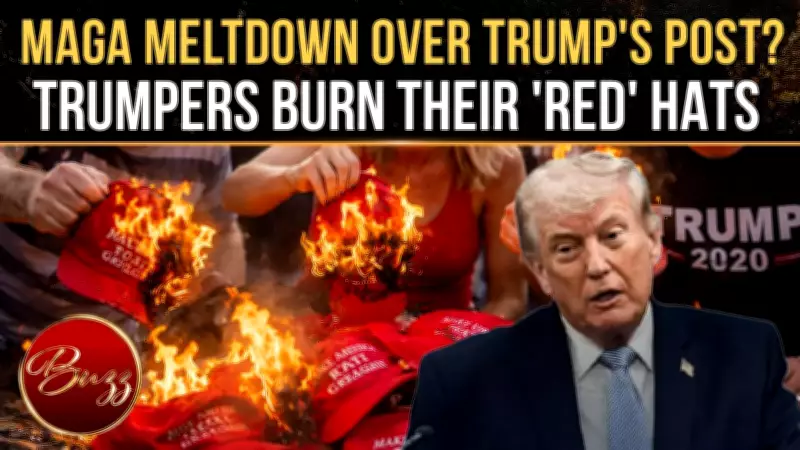 Trump AI 'Jesus' Image Sparks MAGA Backlash, Supporters Burn Hats in Protest