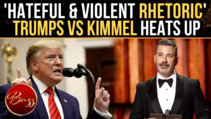 Trump and Melania Fire Back at Jimmy Kimmel Over 'Expectant Widow' Remark