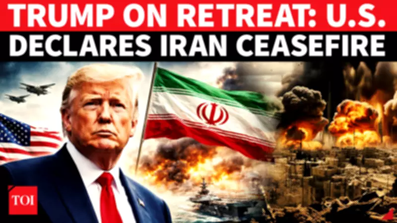 Trump Announces Ceasefire with Iran After Accepting 10-Point Demand, Brokered by Pakistan