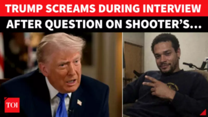 Trump Clashes with Reporter Over WHCD Shooter's Manifesto in Tense Interview