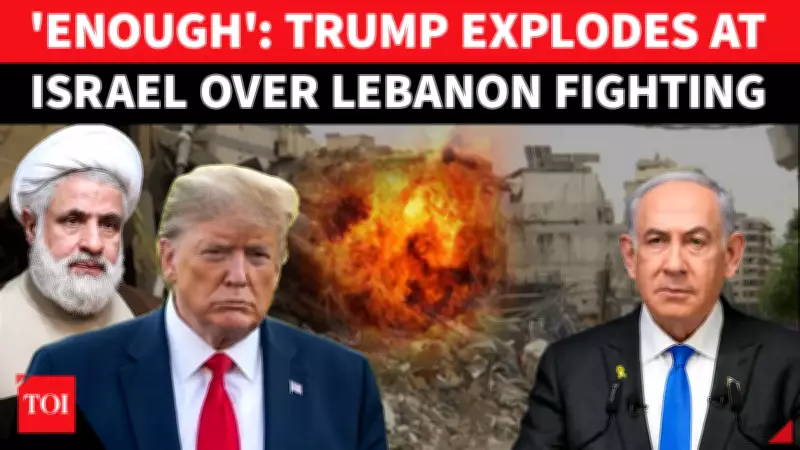 Trump Demands Israel Halt Lebanon Bombings, Netanyahu Defies Directive
