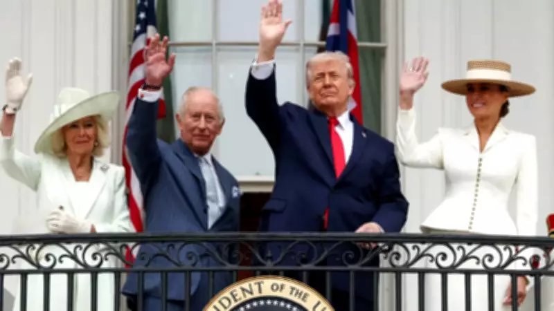 Trump Discovers He Is Distant Cousin of King Charles III