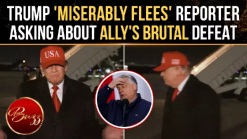 Trump Dodges Questions After Key Ally Orbán Loses Power in Hungary