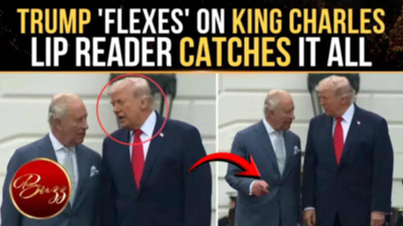 Trump Flexes on King Charles During White House Ceremony Goes Viral