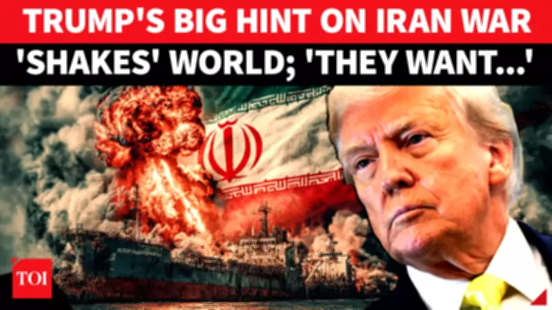Trump Hints at Islamabad Visit for Iran Peace Deal, Drops Nuclear Bombshell