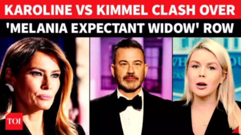 Trump, Melania Erupt at Kimmel's 'Expectant Widow' Jab; Spokesperson Hits Back