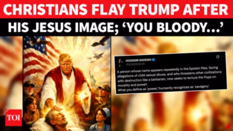 Trump Mocks Pope Leo XIV as 'Weak on Crime', Shares AI Jesus Image Sparking Outrage