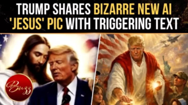 Trump Posts New AI 'Jesus' Image Amid Pope Feud, Days After Backlash