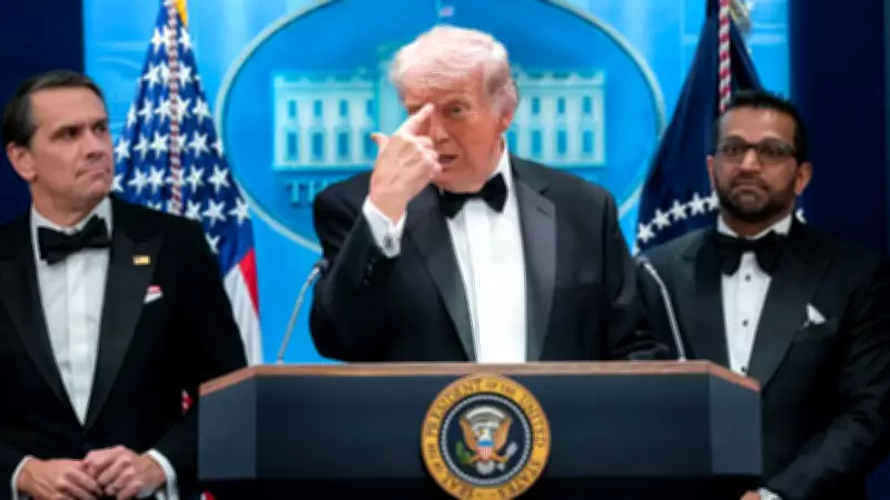 Trump Slams White House Press Dinner Shooter as 'Sick Guy', Says He Wasn't Worried