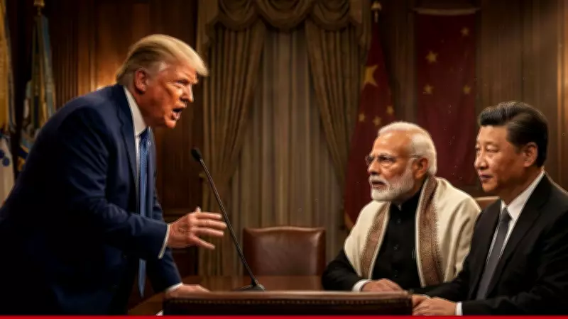 Trump Sparks Outrage by Reposting 'Hellholes' Remark on India, China