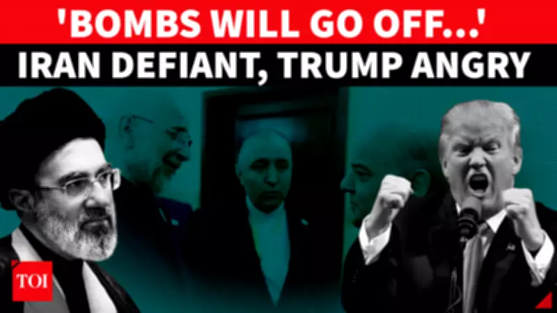 Trump Warns 'Bombs Will Go Off' As Iran Rejects Talks, Ceasefire Nears Collapse