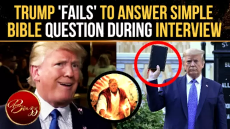 Trump's Bible Knowledge Questioned Amid 'Jesus' Image Controversy