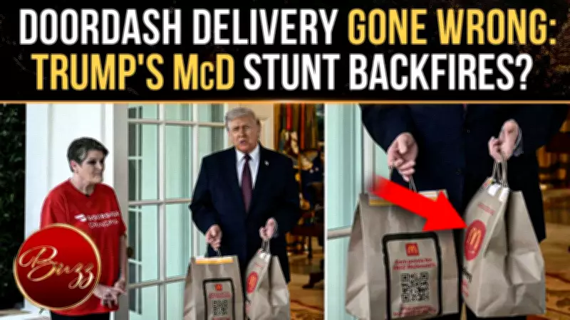Trump's DoorDash Delivery Stunt Goes Viral, Promotes 'No Tax on Tips' Policy