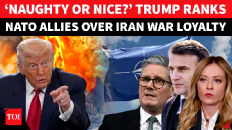Trump's NATO Scorecard Ranks Allies on Iran War Loyalty, Ending Automatic Alliance Era