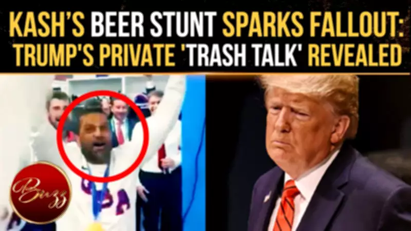 Trump's Private Anger at FBI Chief Kash Patel Over Viral Beer-Chugging Video
