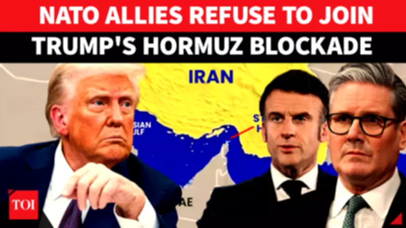 Trump's Strait of Hormuz Coalition Crumbles as UK, France Pursue Independent Strategy