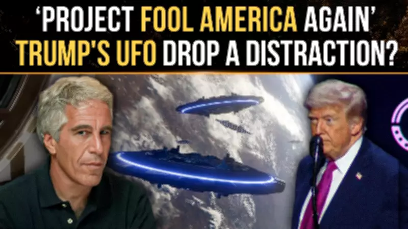 Trump's UFO Document Pledge Sparks Epstein Distraction Debate