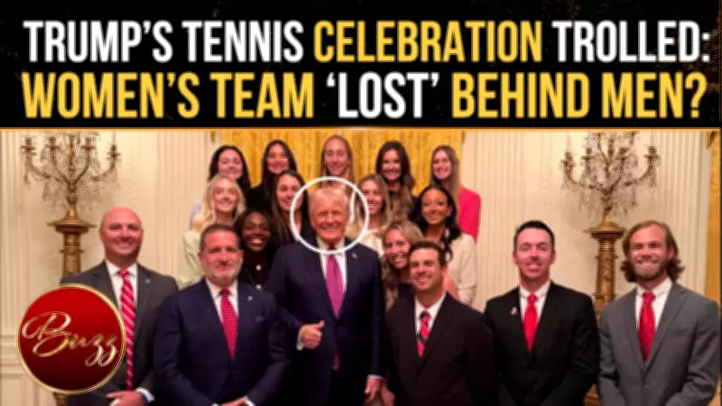 Trump's UGA Women's Tennis Photo Sparks Outrage Over Visibility and Recognition