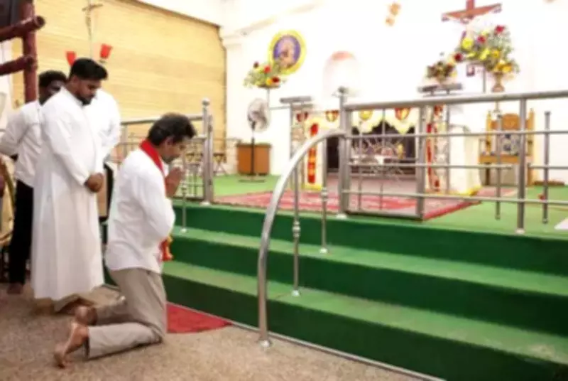 TVK Leader Vijay Conducts Low-Key Roadshow in Trichy, Visits Religious Sites