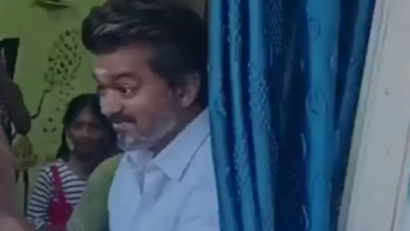 TVK President Vijay Conducts Door-to-Door Campaign in Perambur for 2026 Assembly Elections