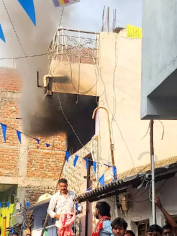 Twin LPG Cylinder Explosions in Nagpur Claim Life, Cause Major Damage