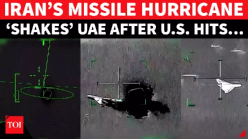 UAE Intercepts Iranian Missiles and Drones, Straining Fragile Gulf Ceasefire