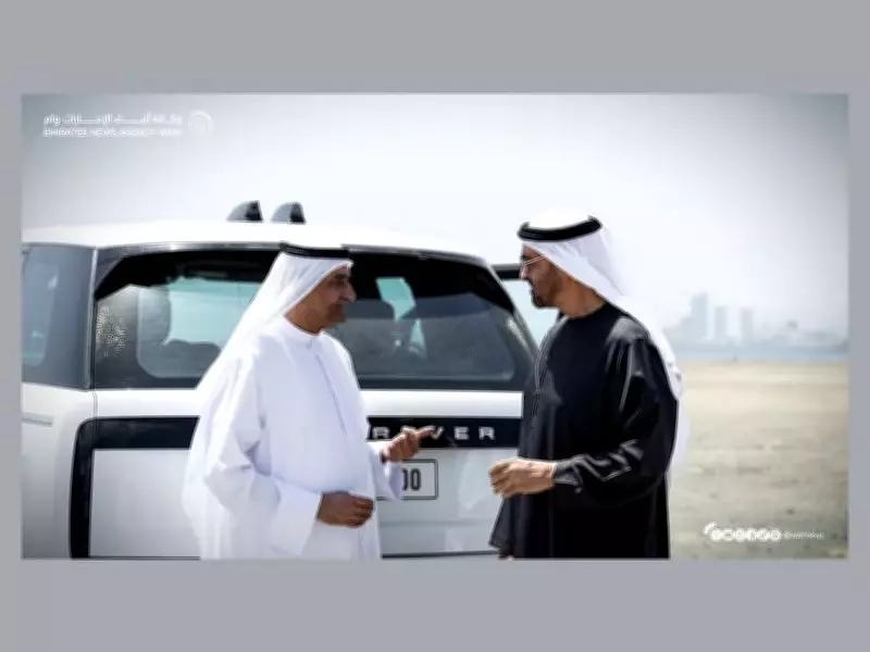 UAE President Inspects Fujairah Port, Meets Ruler in Strategic Visit