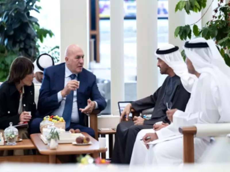 UAE President Sheikh Mohamed bin Zayed Al Nahyan Holds Talks with Italian Defence Minister