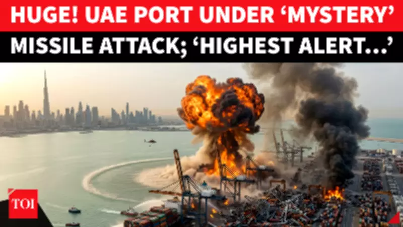 UAE's Khor Fakkan Port Hit in 'Mystery Strike', Injuries Reported Amid Gulf Tensions