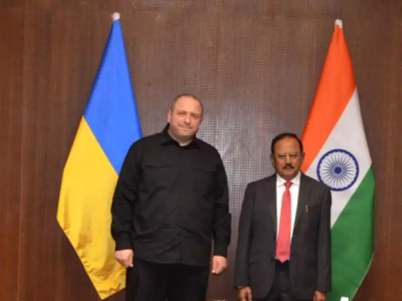 Ukraine's Security Chief Meets NSA Ajit Doval to Discuss Regional Stability Amid Conflict