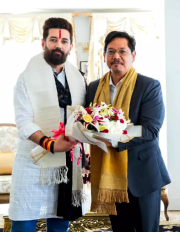Union Minister Chirag Paswan Meets Meghalaya CM, Reviews Food Processing Sector