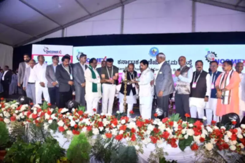 Union Minister Joshi Inaugurates Incomex 2026 in Hubballi