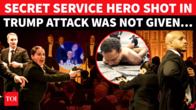 Unpaid Secret Service Agent Takes Bullet for Trump at WHCD