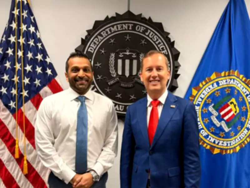 U.S. Ambassador Garcetti and FBI Director Wray Discuss U.S.-India Cooperation on Transnational Threats